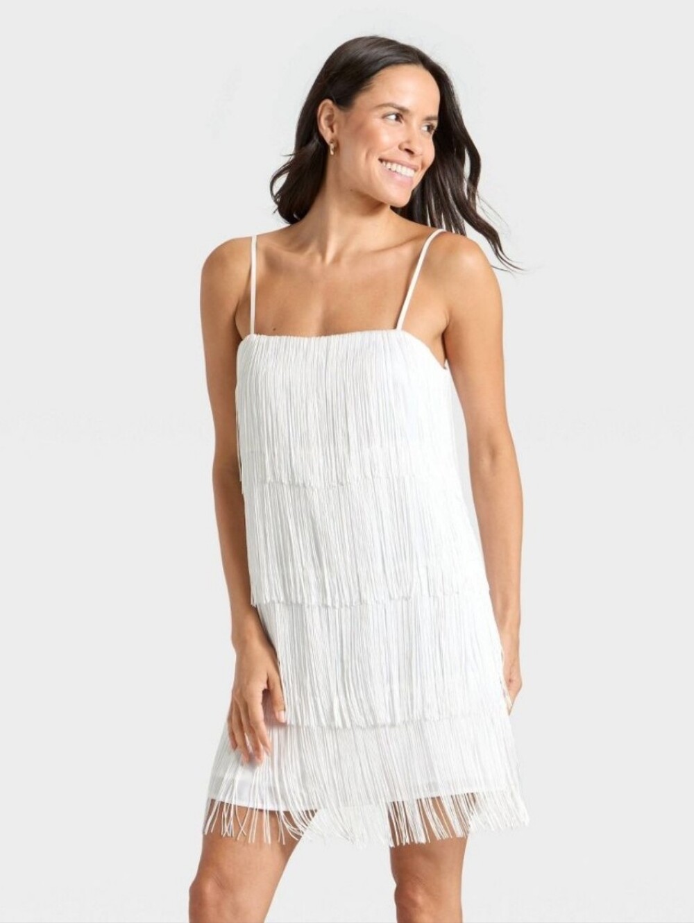 Women's Fringe Mini Dress - A New Day